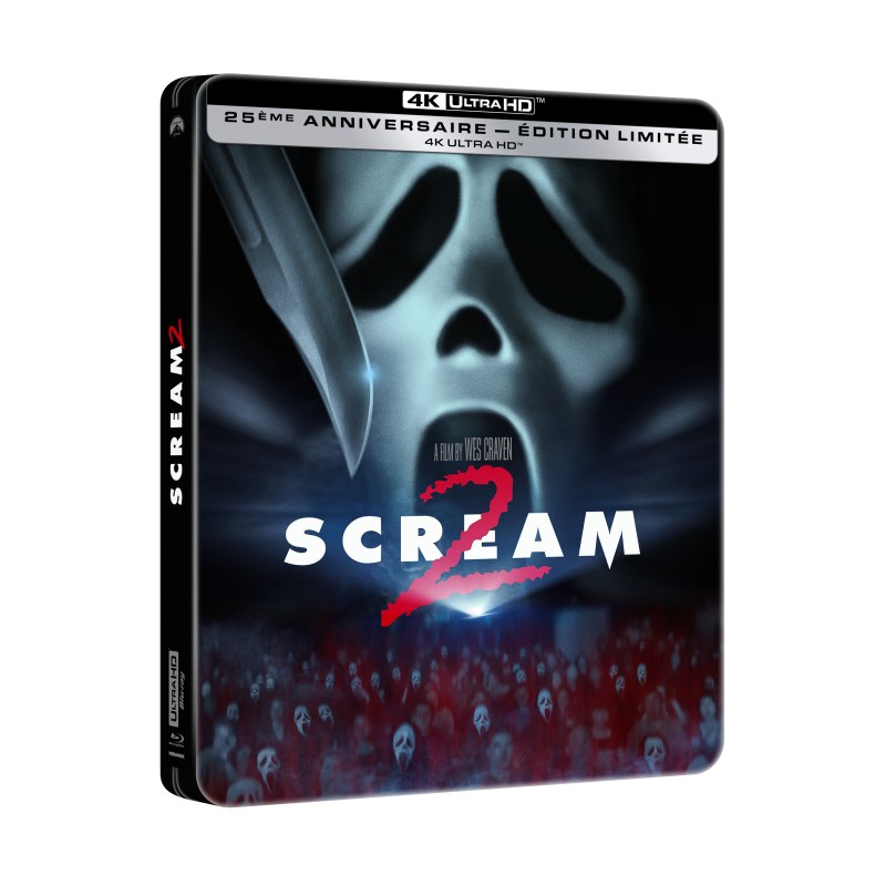 scream 2 uhd 4k steelbook edition limitee