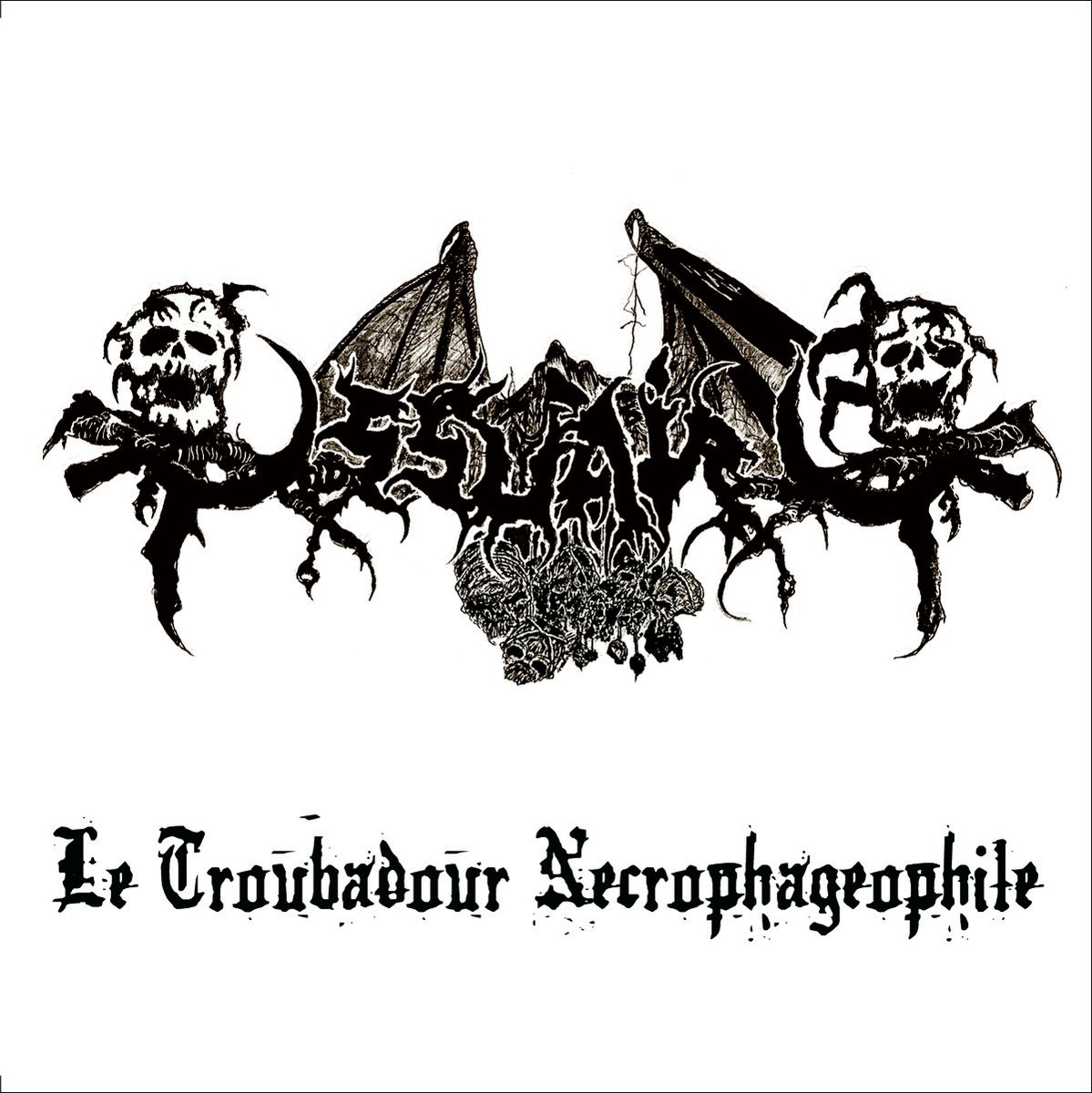 ossuaire le troubadour necrophageophile cd