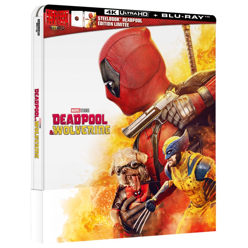 deadpool wolverine combo uhd 4k bd steelbook edition limitee