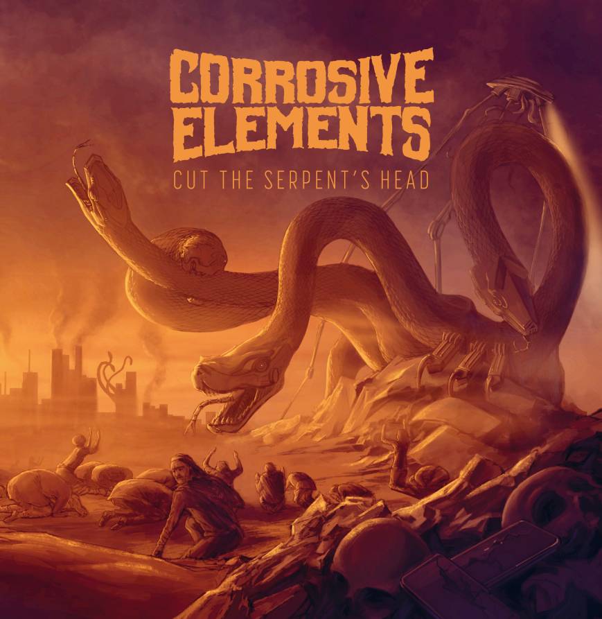 cut the serpents head corrosive elements