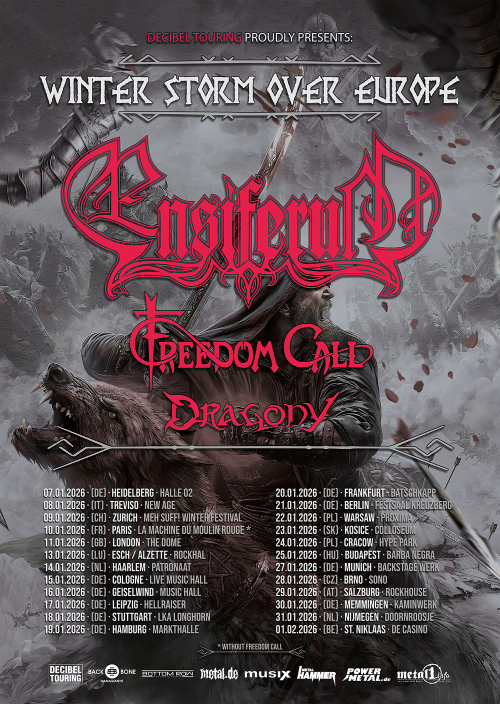 ensiferum wsoe tour