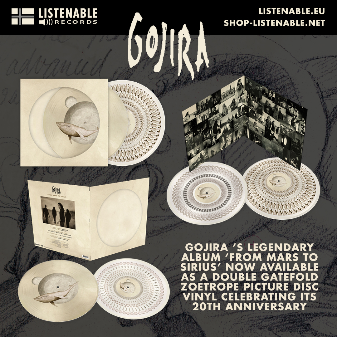 POSH894 GOJIRA From Mars To Sirius FB flyer
