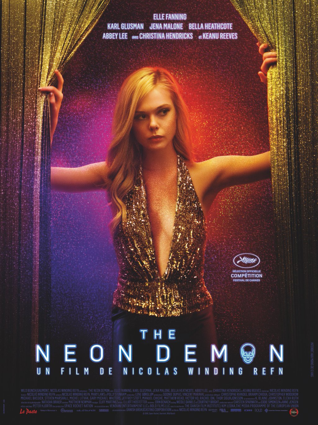 neon demon cannes poster